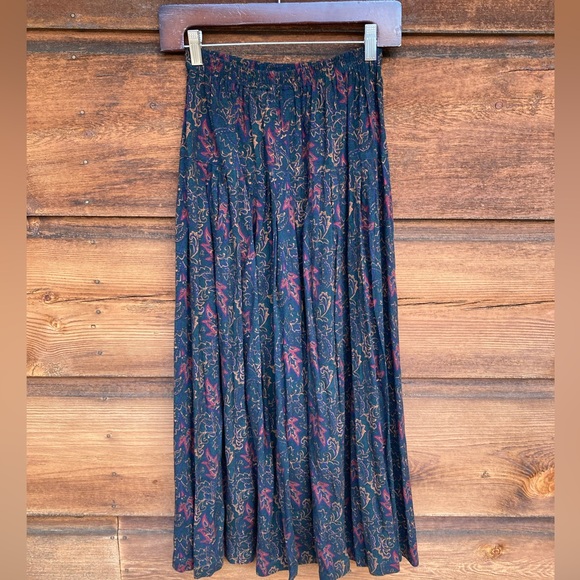 Vintage Print Skirt - Picture 1 of 7